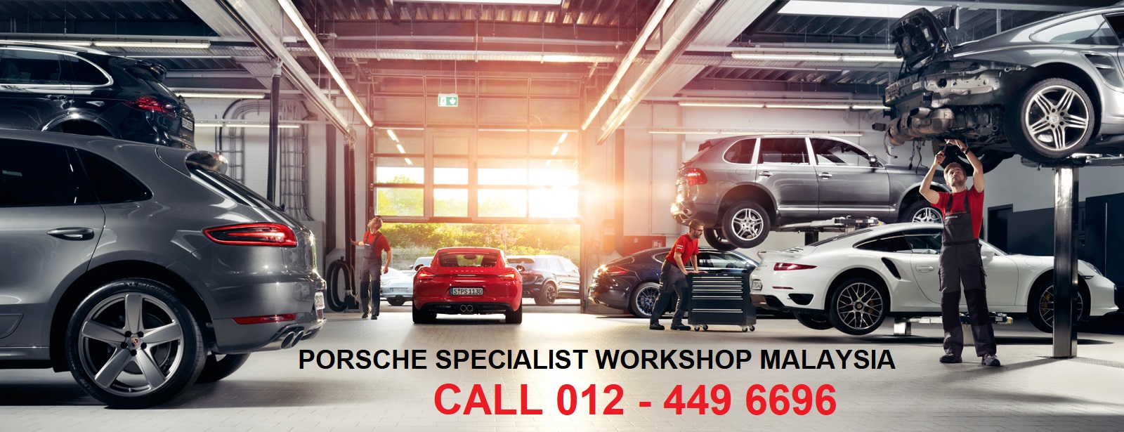 Porsche Specialist Workshop in Malaysia